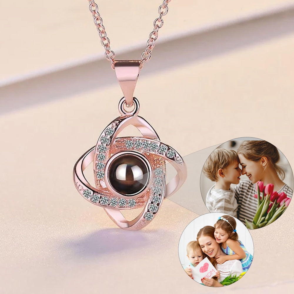 Wonderful Projection Photo Necklace