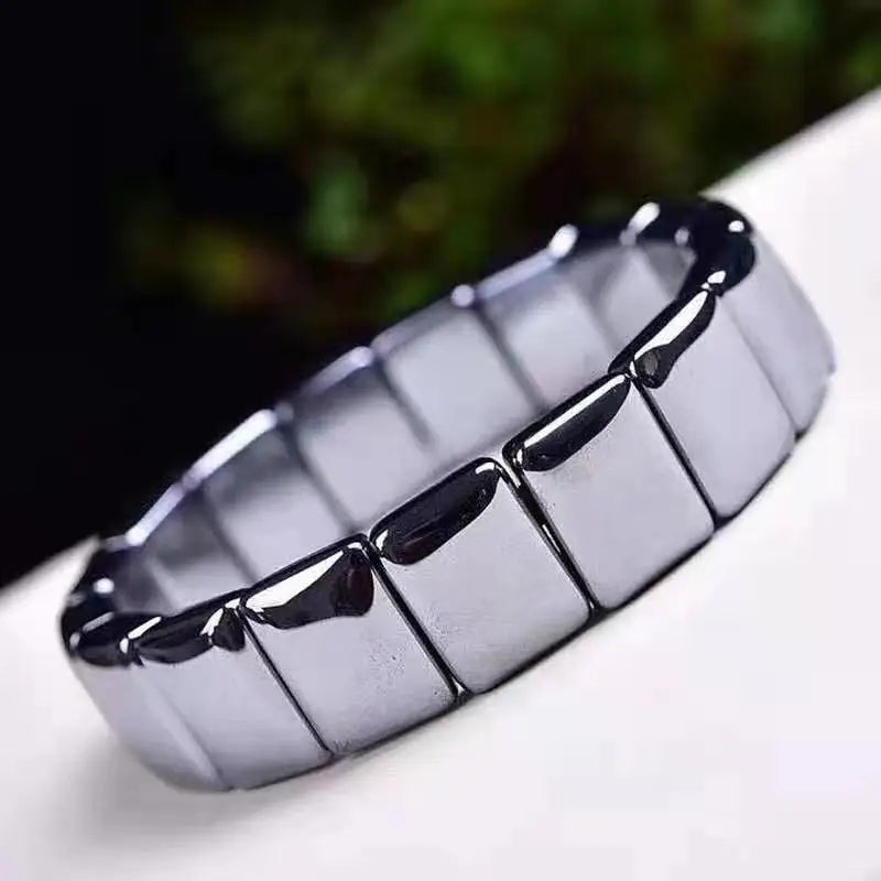 Square Hematite Energy Bracelet