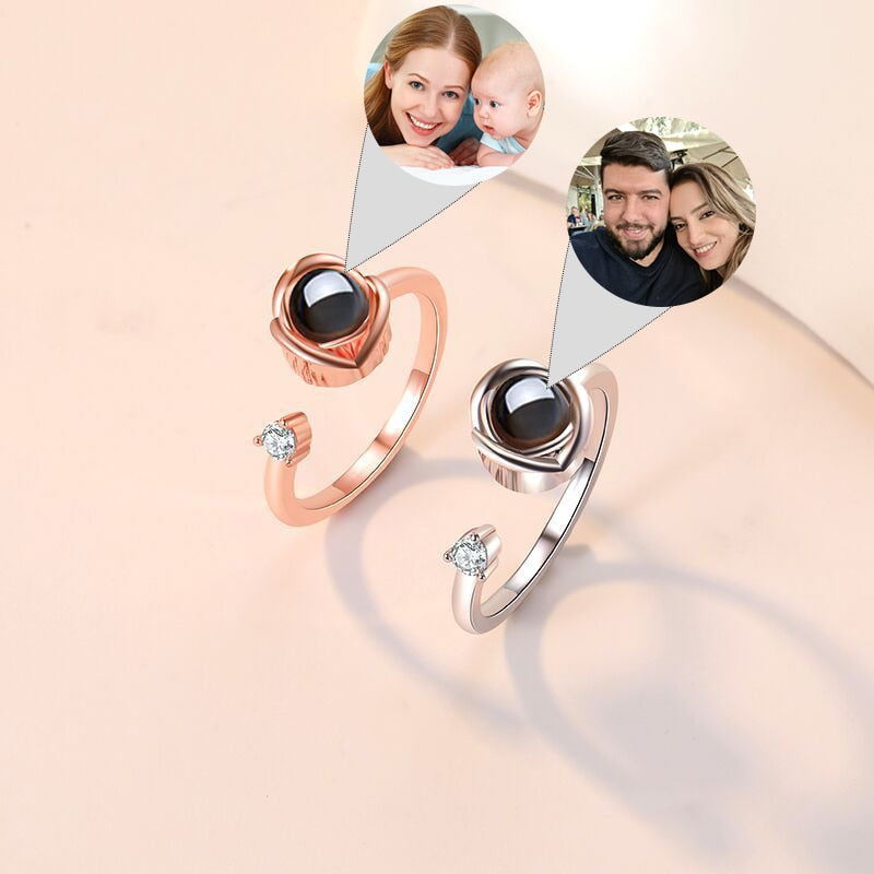 Custom Projection Photo Ring